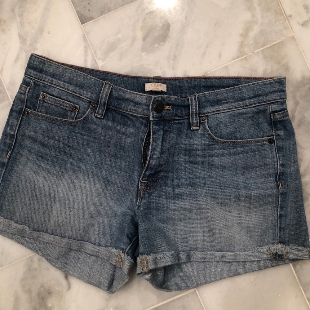 Jcrew jean shorts